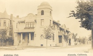 Adelphian Club, Central Ave., Alameda, California                              